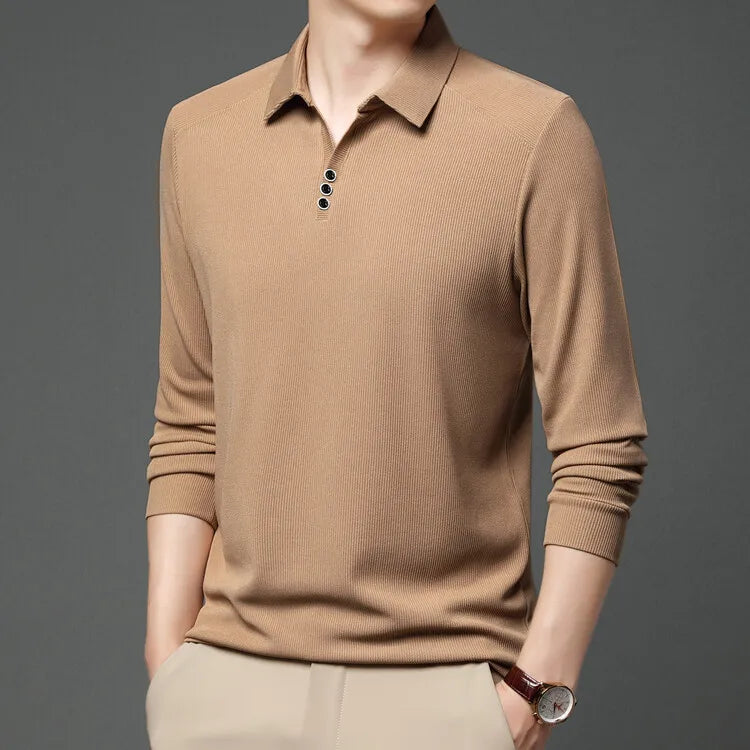 Vintage Knitted Striped Textured T-Shirts