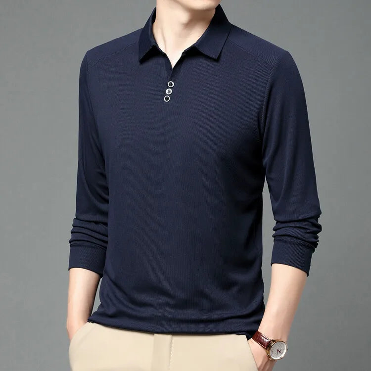 Vintage Knitted Striped Textured T-Shirts