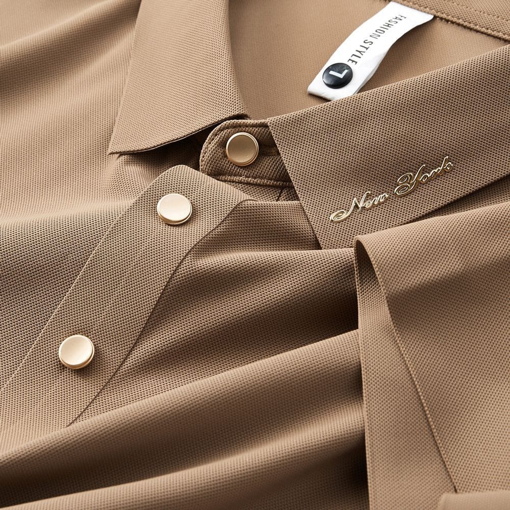 Men's Premium Short-Sleeve Polo T-Shirt