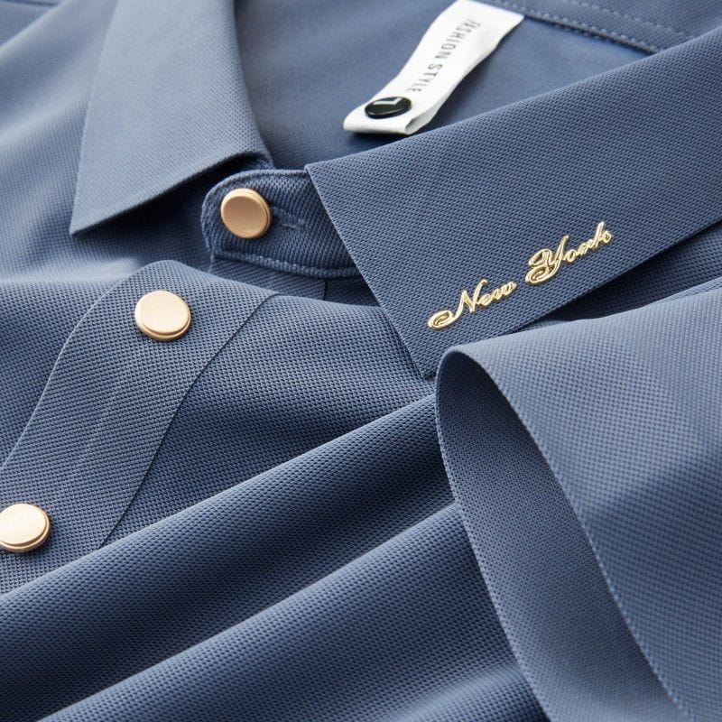 Men's Premium Short-Sleeve Polo T-Shirt