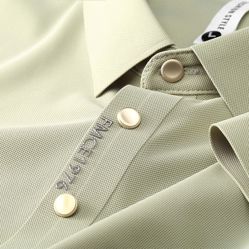 Casual Stylish Men's Short Sleeve Polo T-Shirt