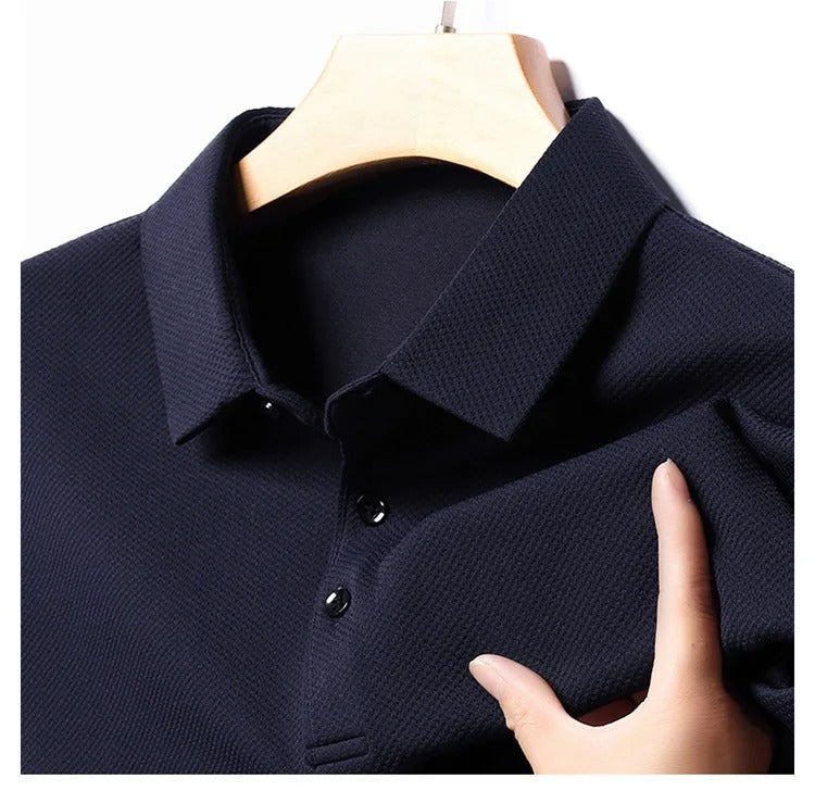 Polo Textured long-sleeved T-shirt