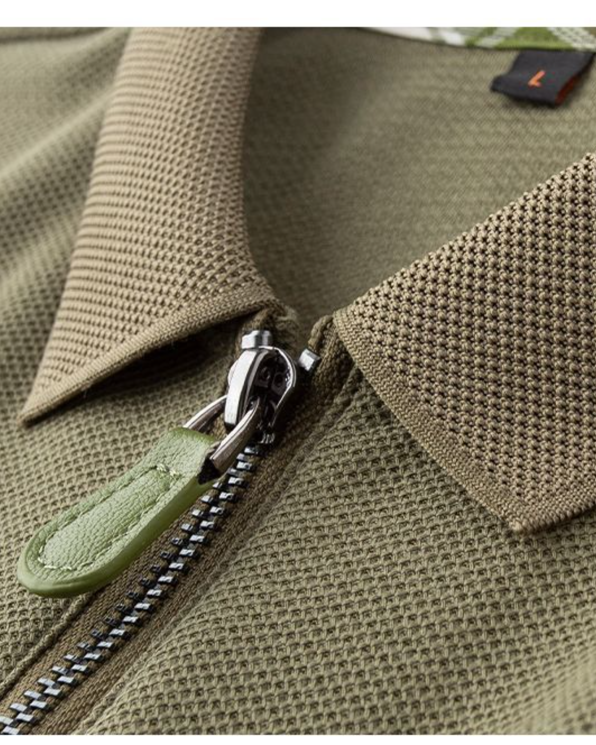 Classic Comfort Zip Polo T-shirt