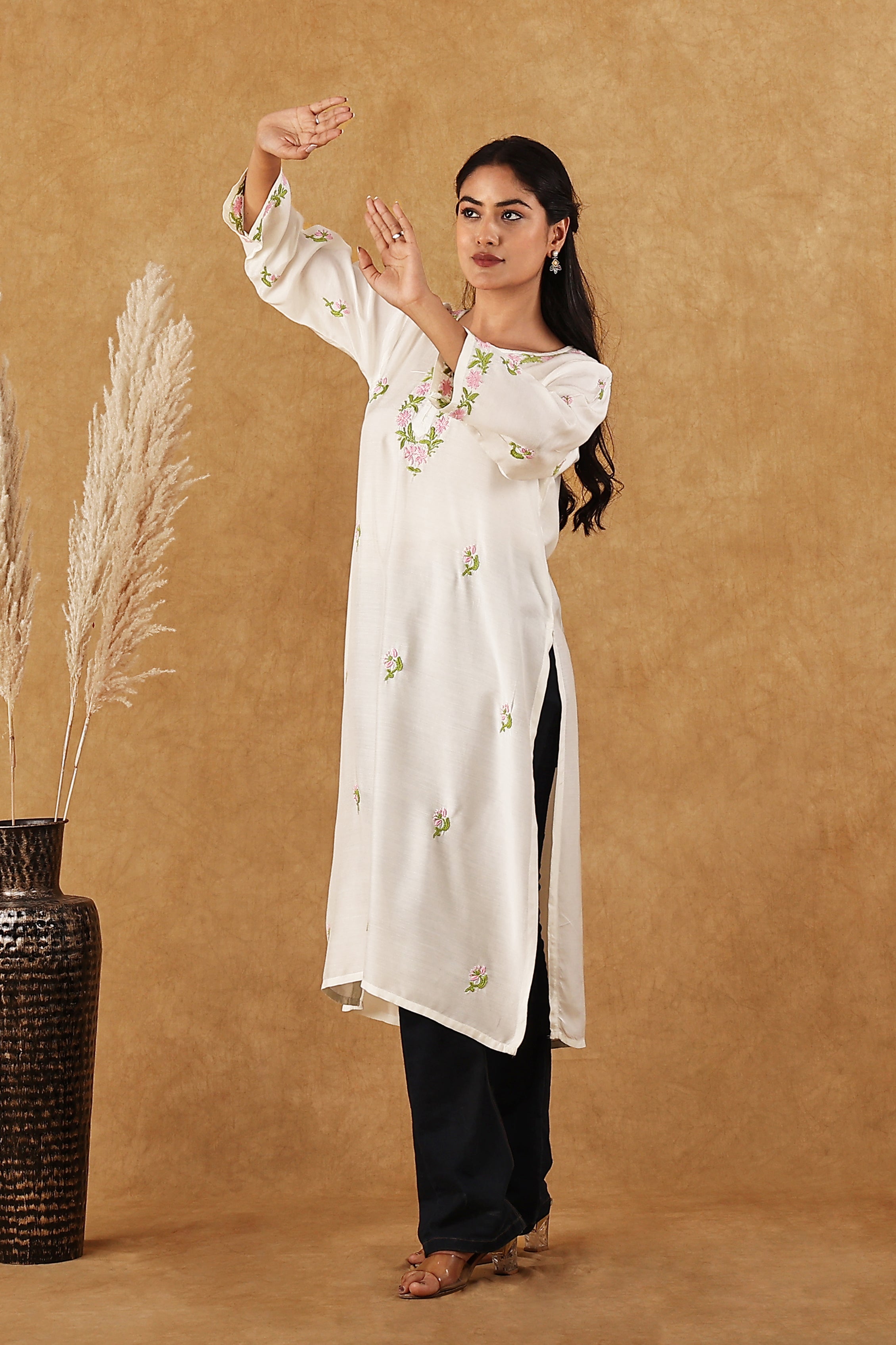 Pure Muslin Kurta