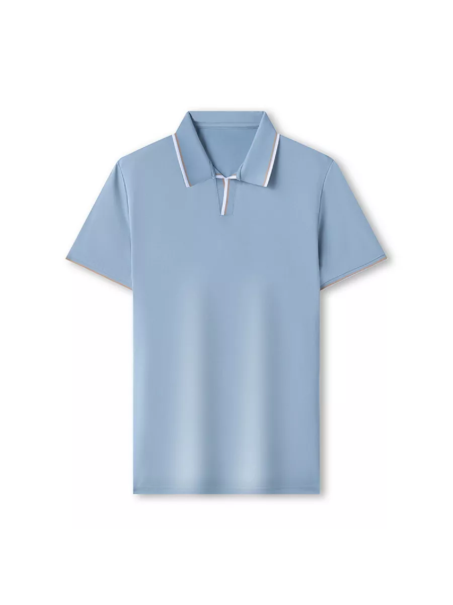 Elegant Men's Slim Fit Polo T-Shirt