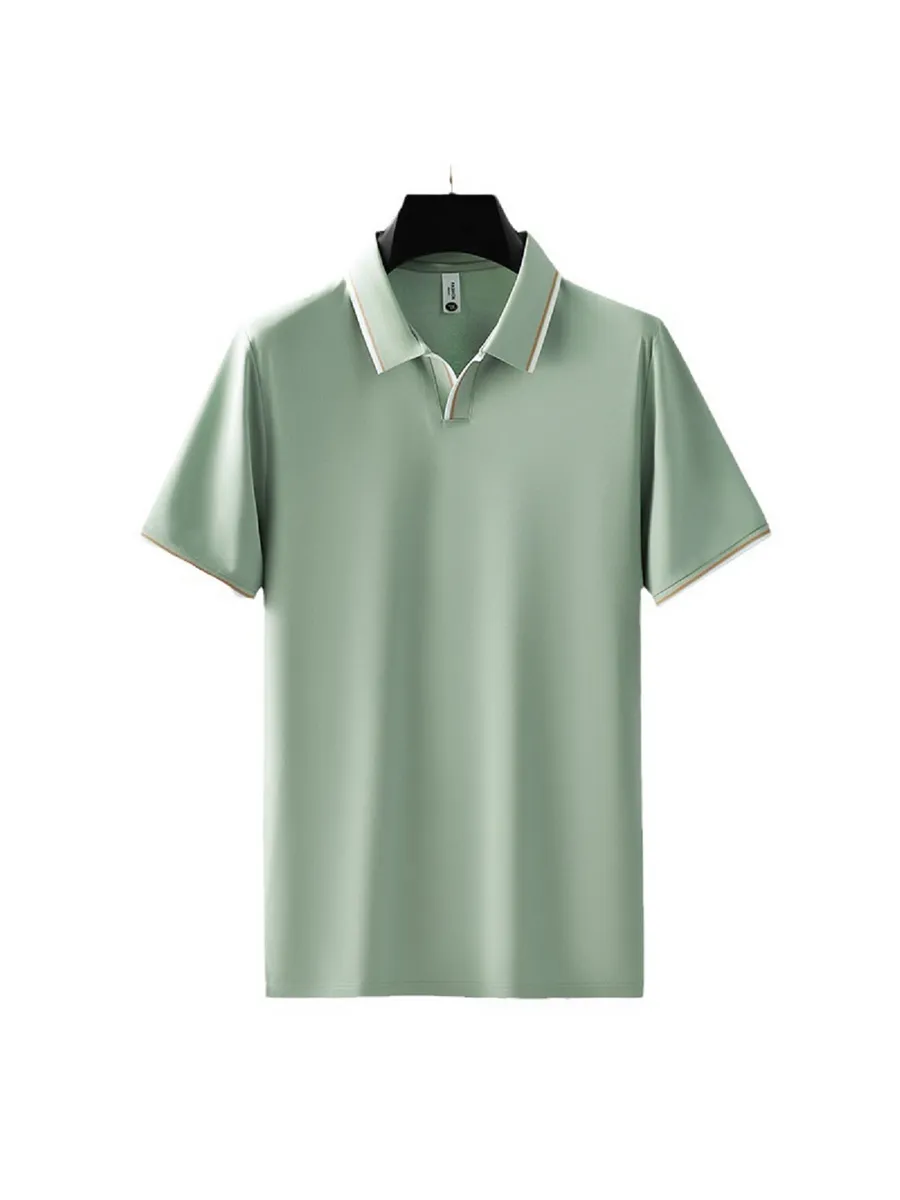 Elegant Men's Slim Fit Polo T-Shirt