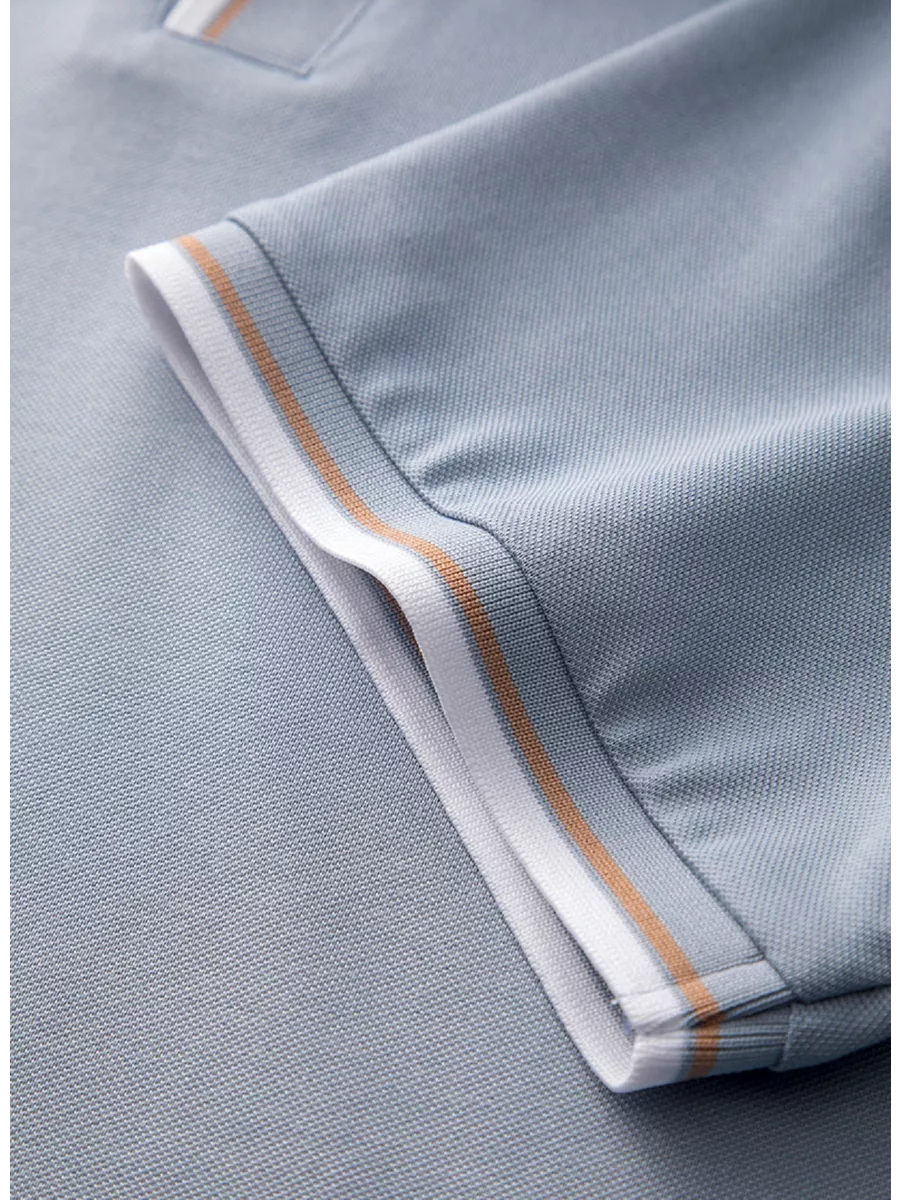 Elegant Men's Slim Fit Polo T-Shirt