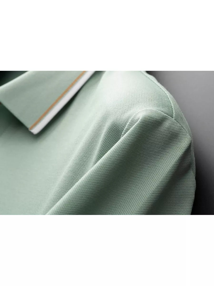 Elegant Men's Slim Fit Polo T-Shirt