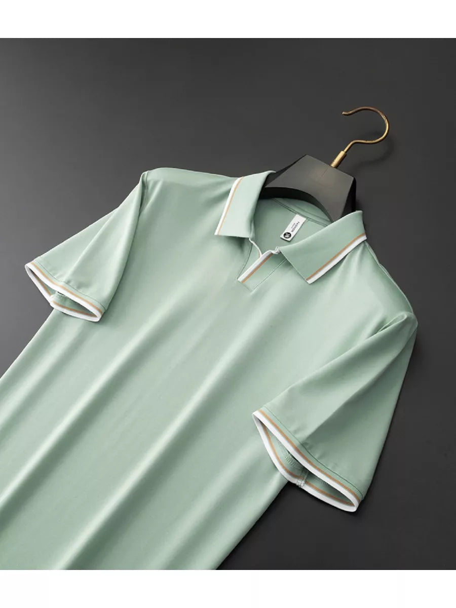 Perfect Blend of Comfort and Elegance Men's Stylish Polo T-Shirt
