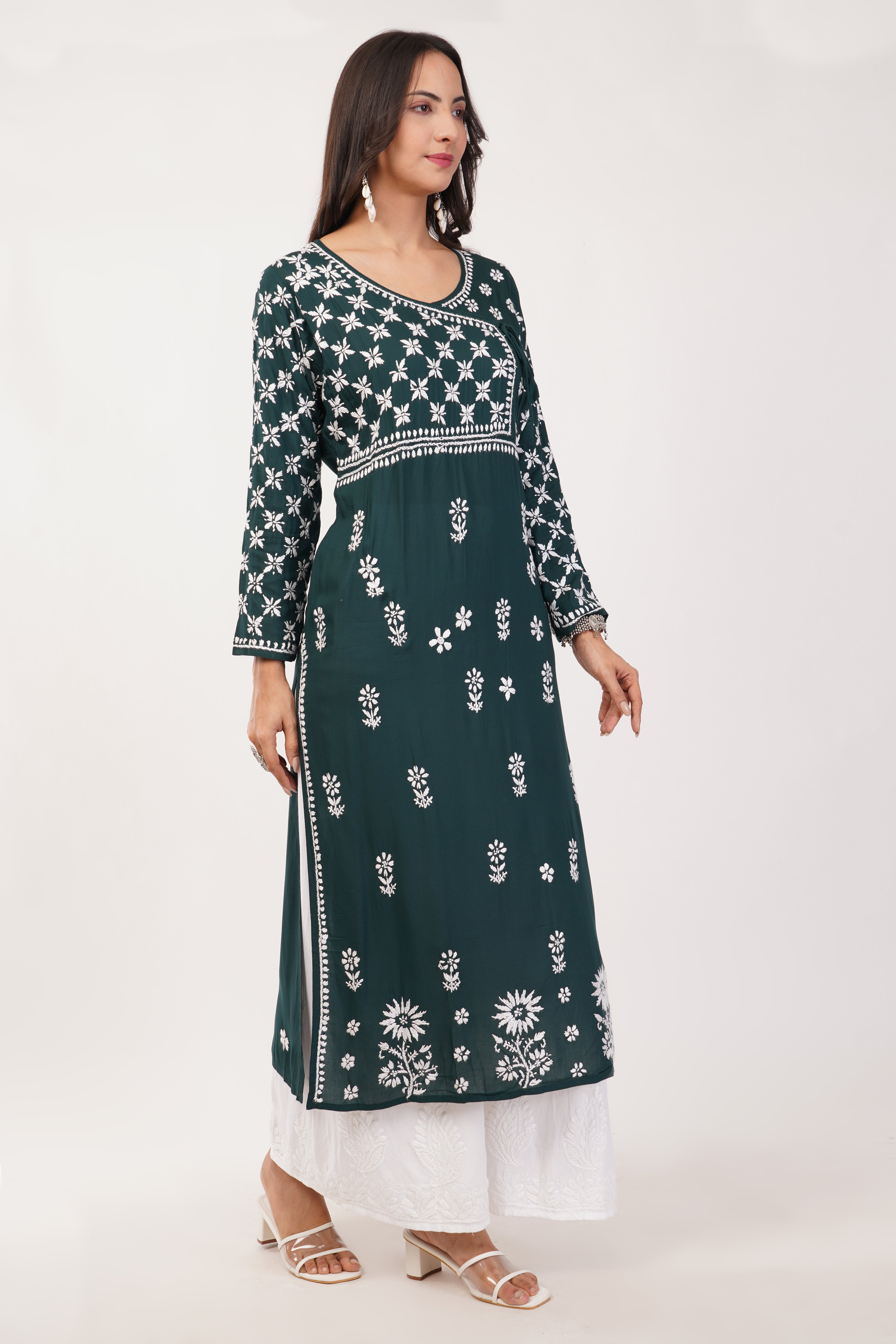 Forest Charm Mul Kurti
