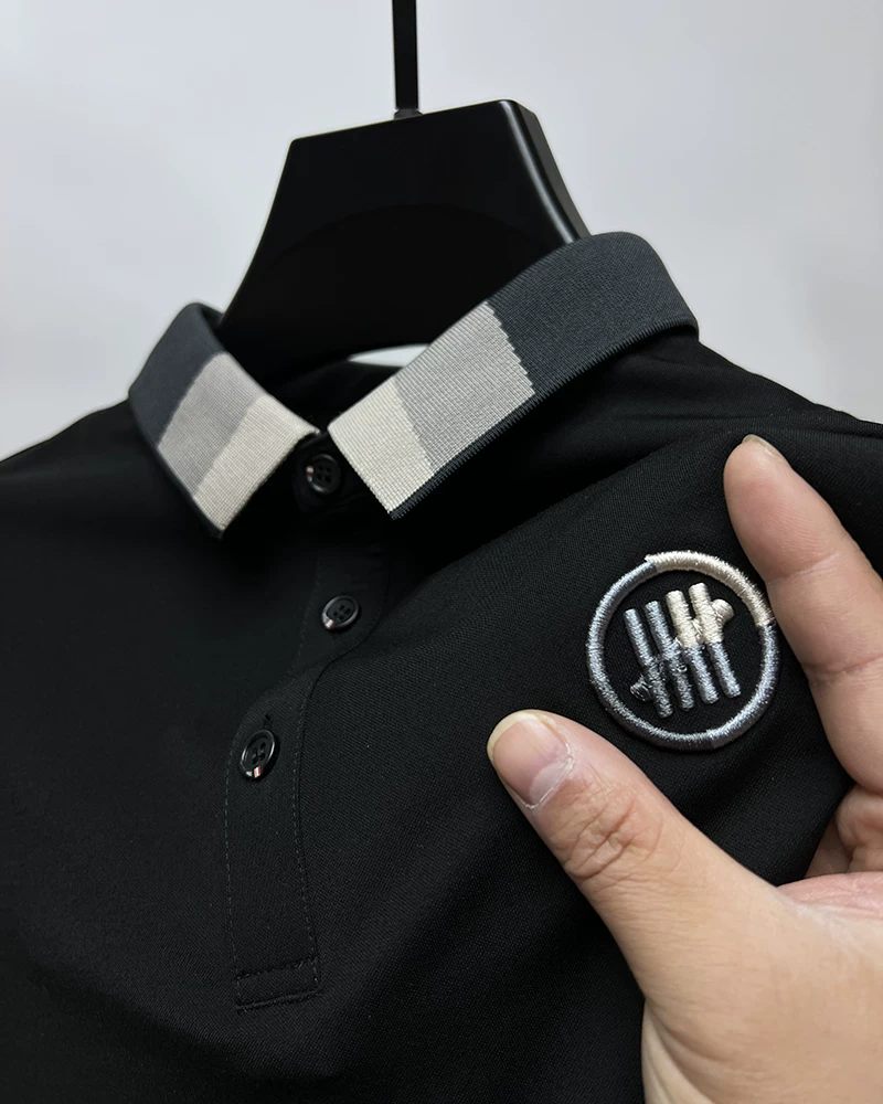 Contrast Edge Iconic Rib Polo