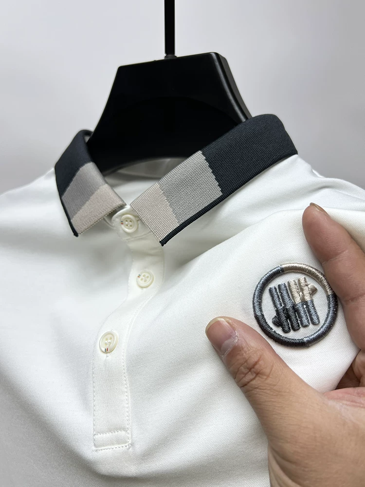 Contrast Edge Iconic Rib Polo