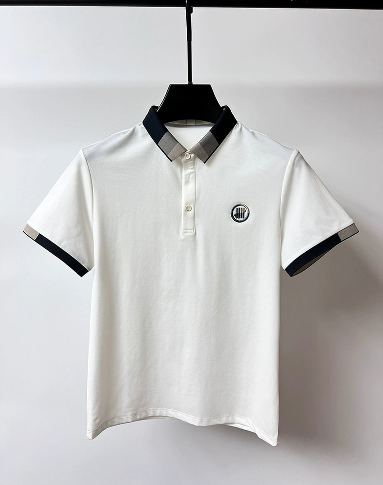 Contrast Edge Iconic Rib Polo