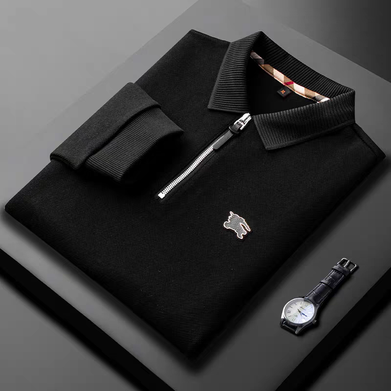 Eminence Zip Crest Polo