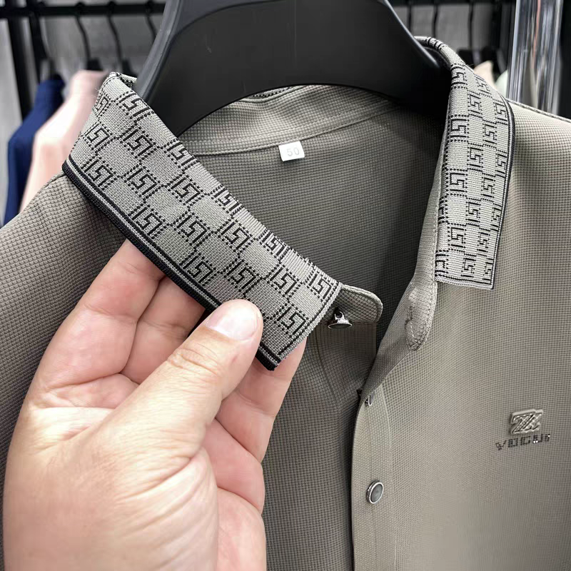 Exquiso Dynamic Wave Polo T-Shirt