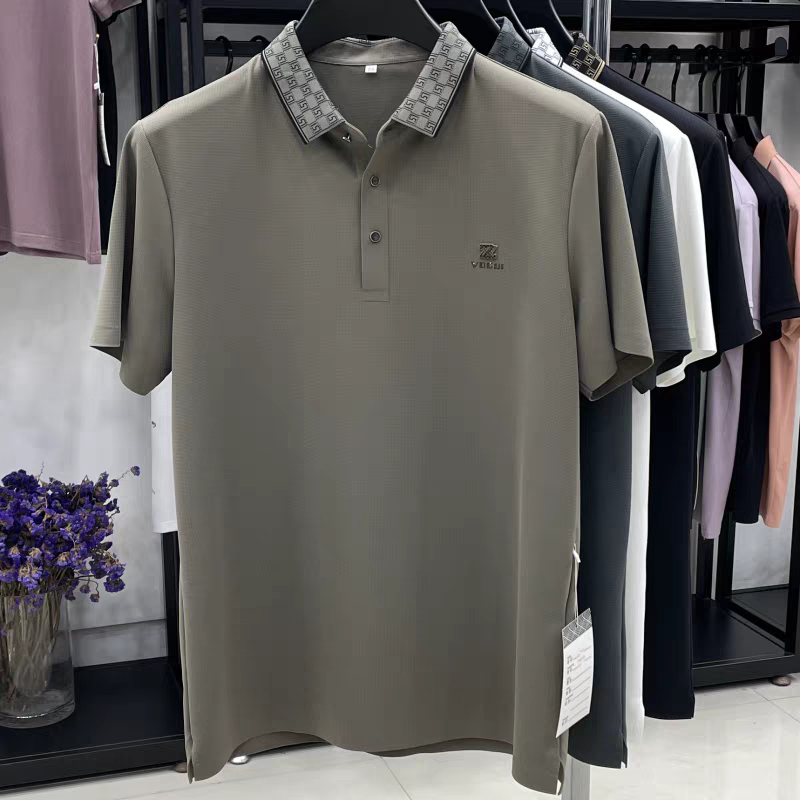 Exquiso Dynamic Wave Polo T-Shirt