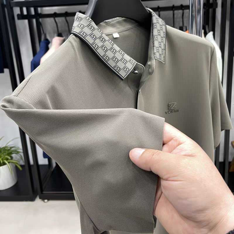 Exquiso Dynamic Wave Polo T-Shirt