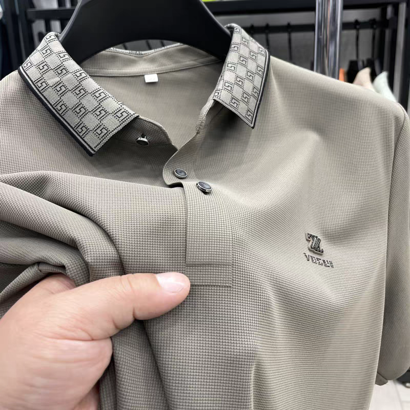 Exquiso Dynamic Wave Polo T-Shirt