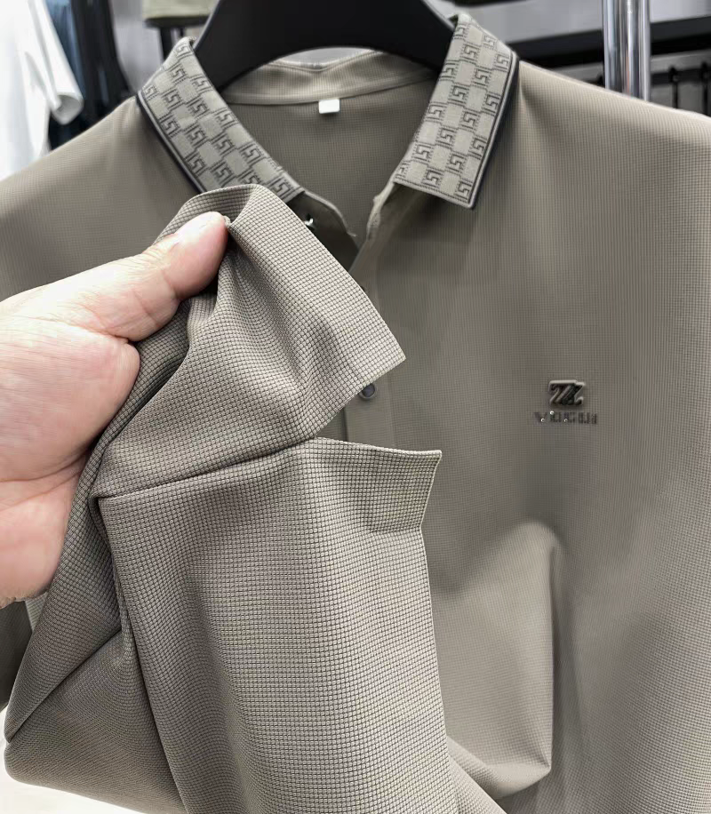 Exquiso Dynamic Wave Polo T-Shirt