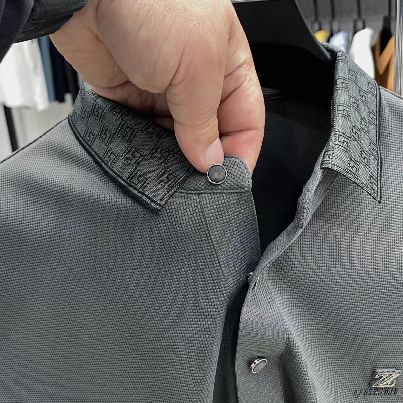 Exquiso Dynamic Wave Polo T-Shirt