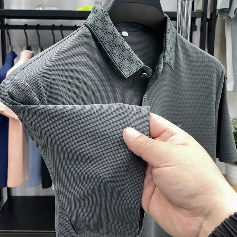 Exquiso Dynamic Wave Polo T-Shirt