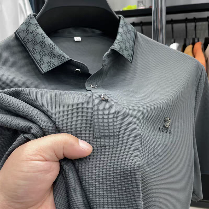 Exquiso Dynamic Wave Polo T-Shirt