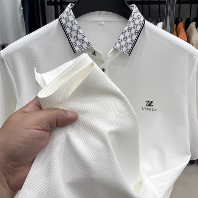 Exquiso Dynamic Wave Polo T-Shirt