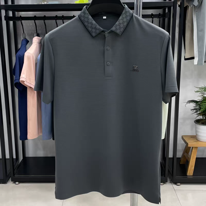Exquiso Dynamic Wave Polo T-Shirt