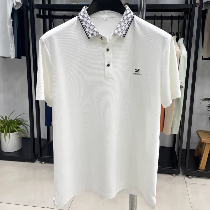 Exquiso Dynamic Wave Polo T-Shirt