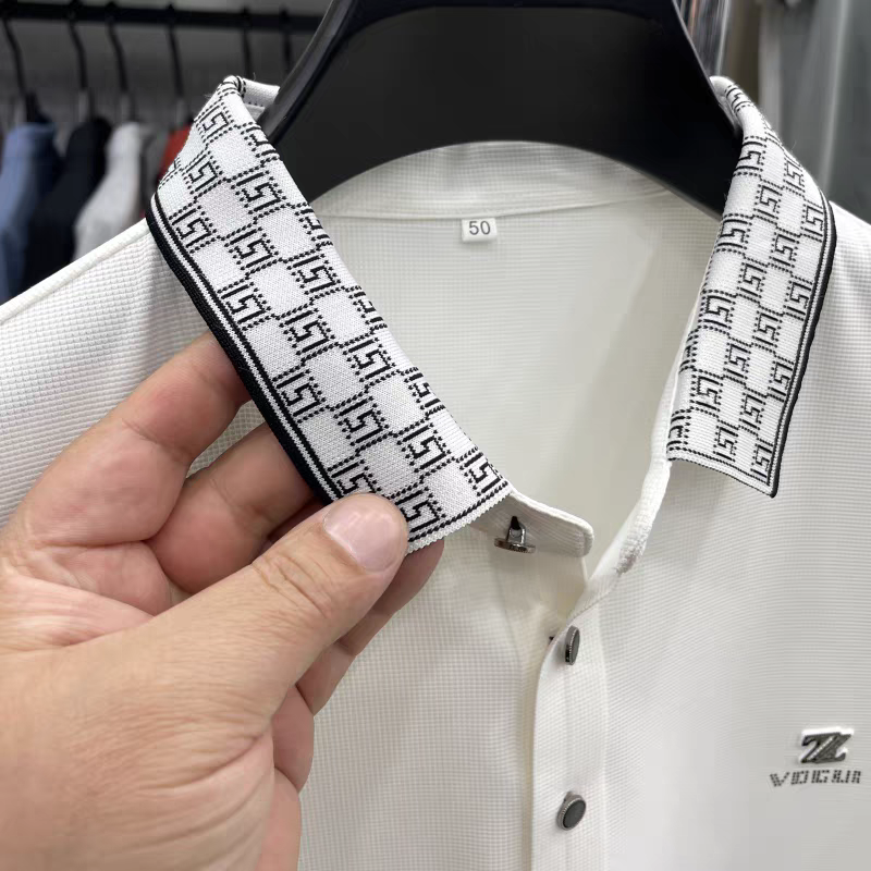 Exquiso Dynamic Wave Polo T-Shirt