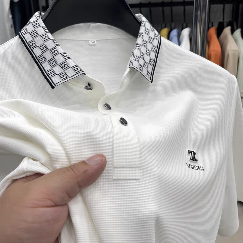 Exquiso Dynamic Wave Polo T-Shirt