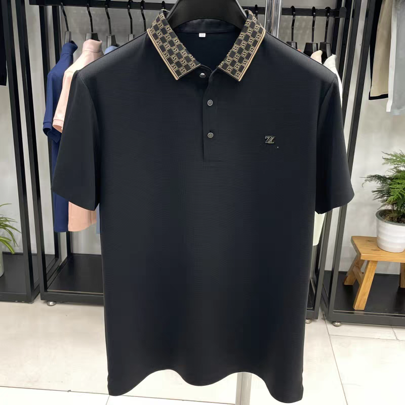 Exquiso Dynamic Wave Polo T-Shirt