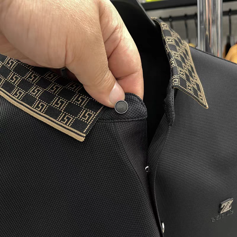 Exquiso Dynamic Wave Polo T-Shirt