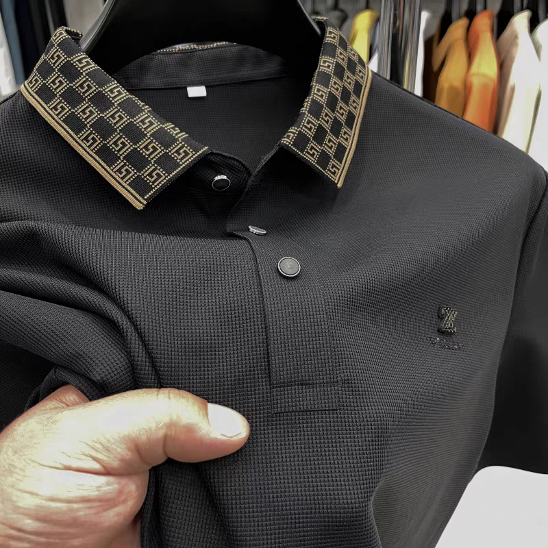 Exquiso Dynamic Wave Polo T-Shirt