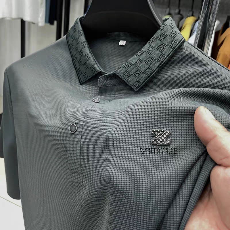 Exquiso Dynamic Wave Polo T-Shirt