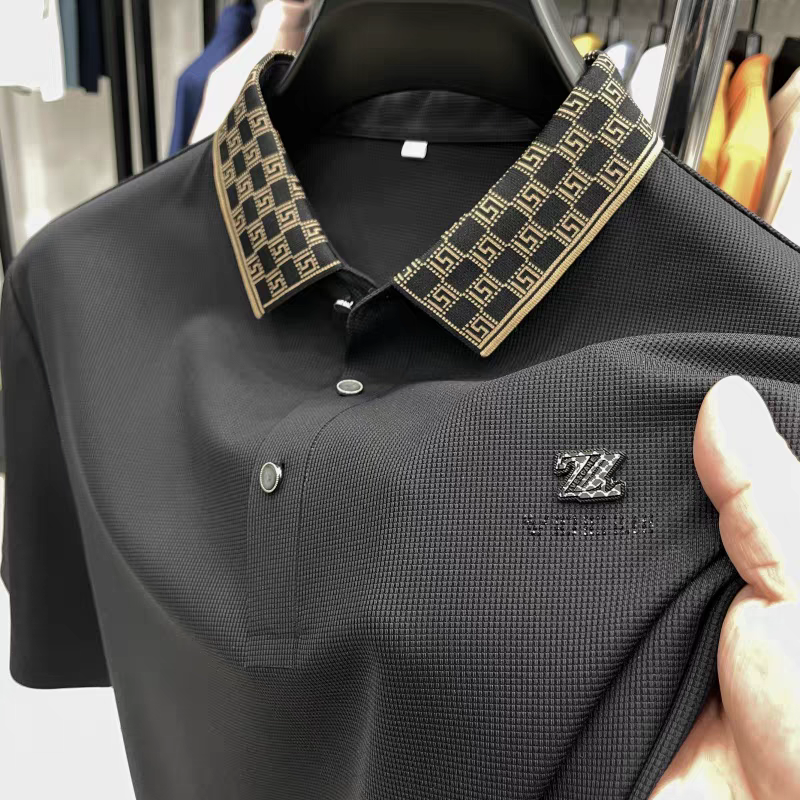 Exquiso Dynamic Wave Polo T-Shirt