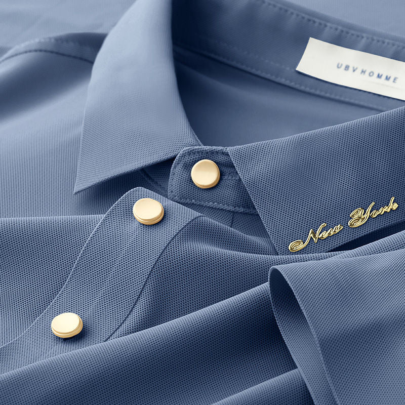 Men's Contemporary Short Sleeve Polo T-shirt