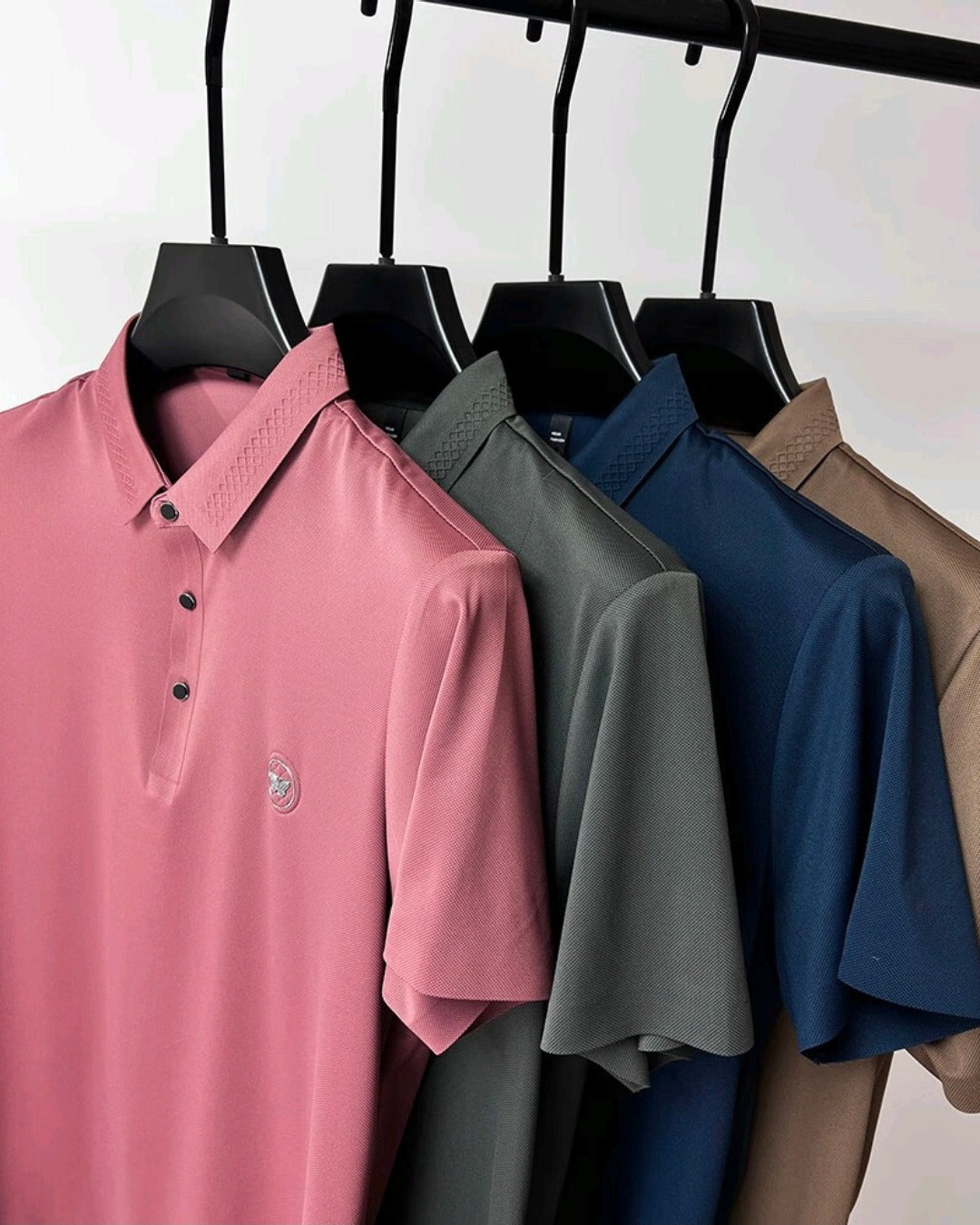 Designer Polo T-Shirt With  Embroidered Emblem & Premium Material