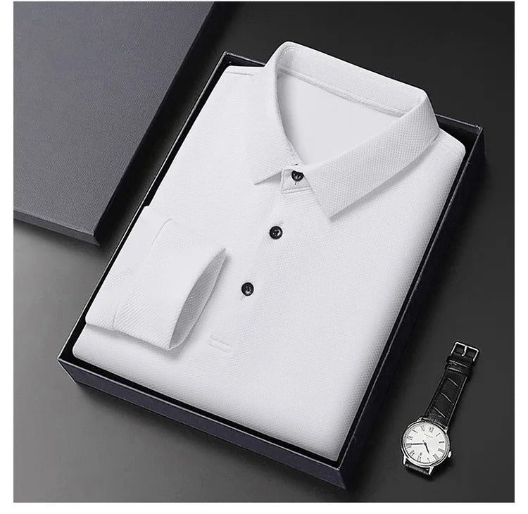 Polo Textured long-sleeved T-shirt